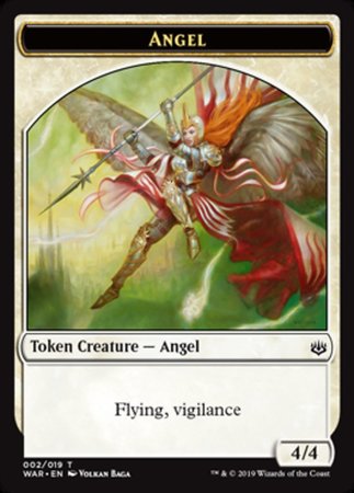Angel Token [War of the Spark Tokens] | Rook's Games and More