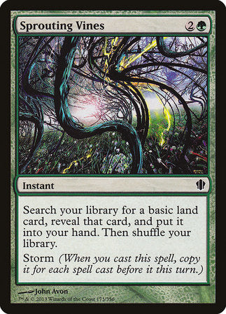 Sprouting Vines [Commander 2013] | Rook's Games and More