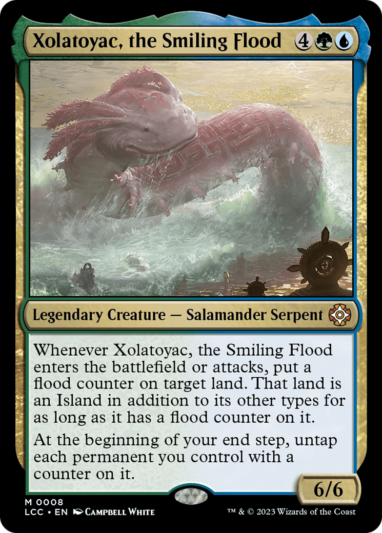 Xolatoyac, the Smiling Flood [The Lost Caverns of Ixalan Commander] | Rook's Games and More