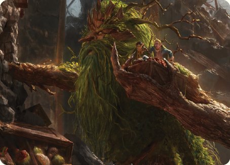 Treebeard, Gracious Host Art Card [The Lord of the Rings: Tales of Middle-earth Art Series] | Rook's Games and More