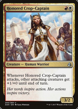 Honored Crop-Captain [Amonkhet] | Rook's Games and More