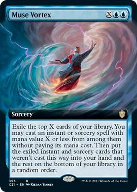 Muse Vortex (Extended) [Commander 2021] | Rook's Games and More