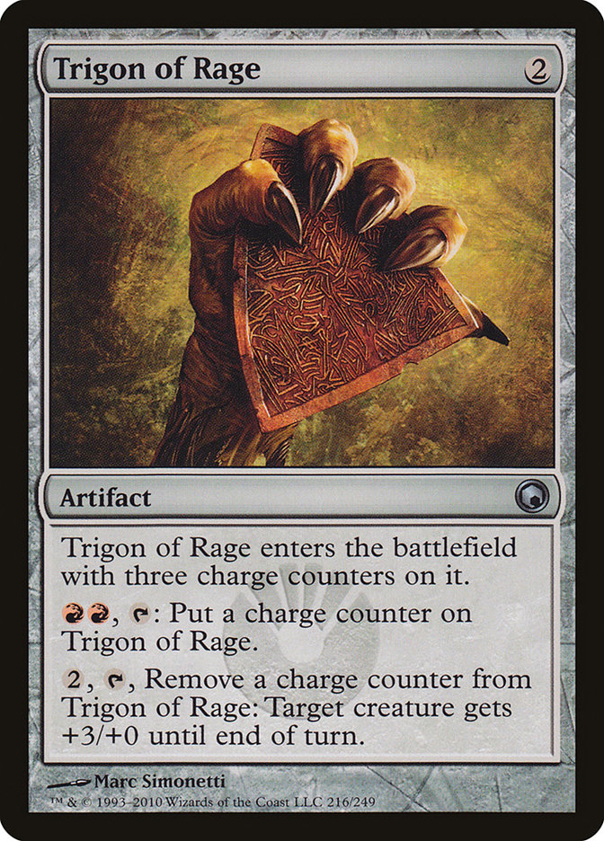 Trigon of Rage [Scars of Mirrodin] | Rook's Games and More