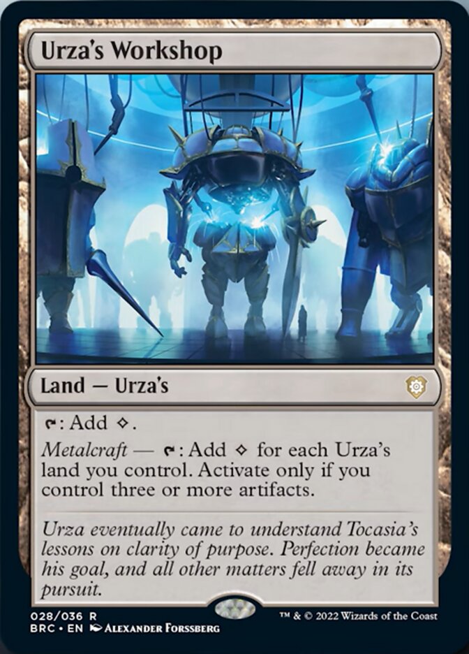 Urza's Workshop [The Brothers' War Commander] | Rook's Games and More