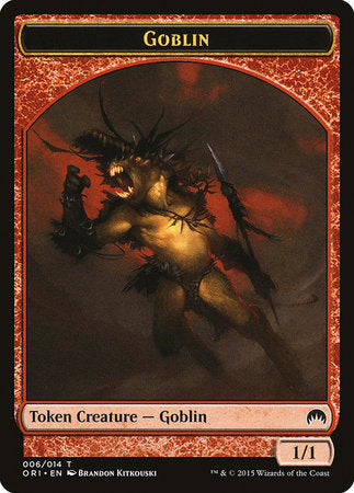 Goblin Token [Magic Origins Tokens] | Rook's Games and More