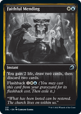 Faithful Mending [Innistrad: Double Feature] | Rook's Games and More