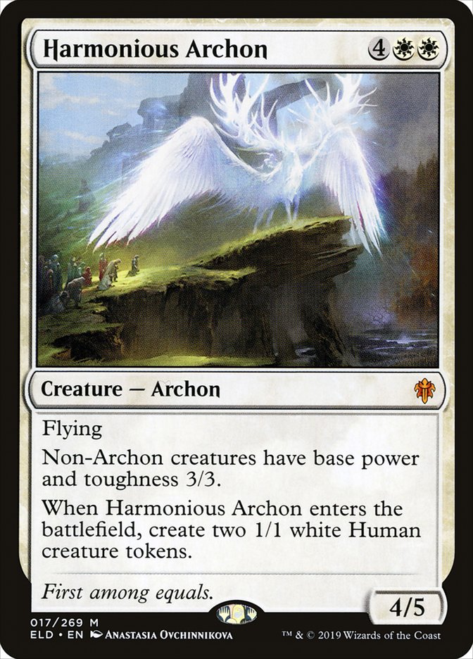 Harmonious Archon [Throne of Eldraine] | Rook's Games and More