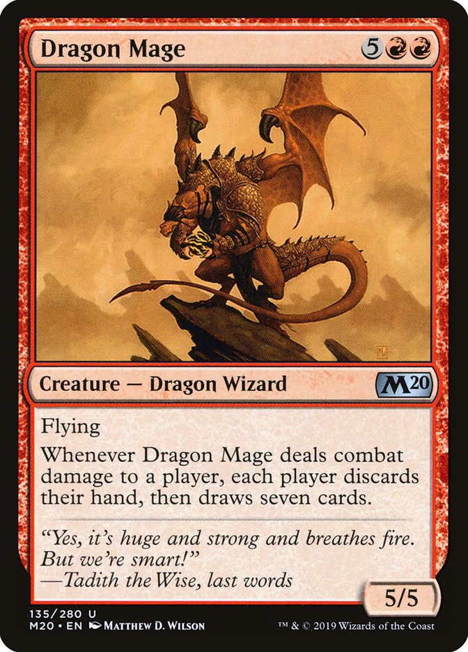 Dragon Mage [Core Set 2020] | Rook's Games and More