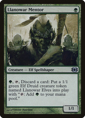 Llanowar Mentor [Future Sight] | Rook's Games and More