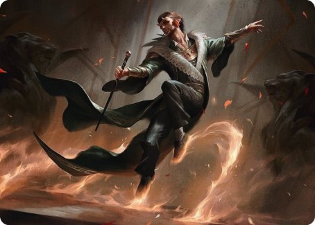 Fleetfoot Dancer Art Card [Streets of New Capenna Art Series] | Rook's Games and More