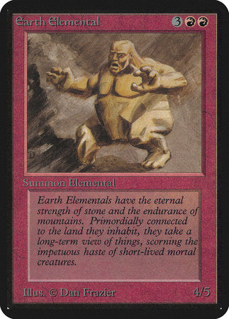 Earth Elemental [Limited Edition Alpha] | Rook's Games and More