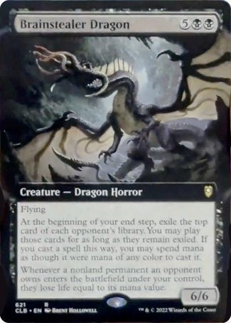 Brainstealer Dragon (Extended Art) [Commander Legends: Battle for Baldur's Gate] | Rook's Games and More