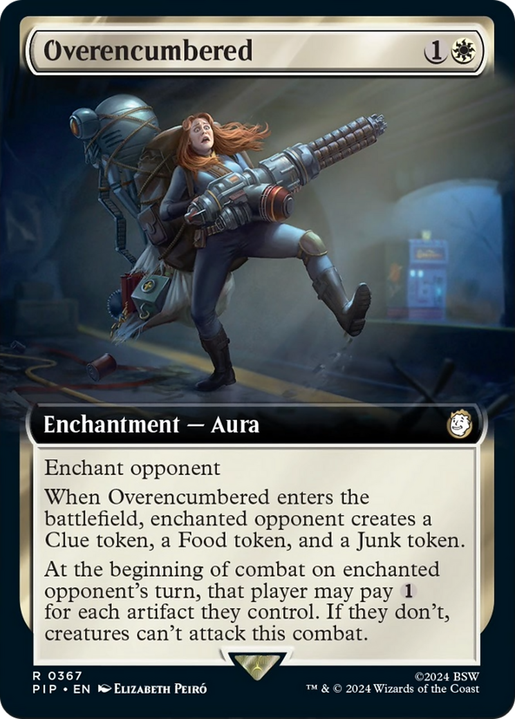 Overencumbered (Extended Art) [Fallout] | Rook's Games and More