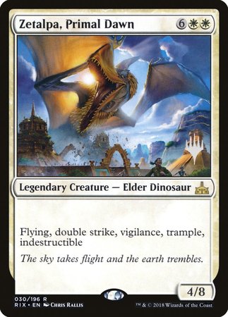 Zetalpa, Primal Dawn [Rivals of Ixalan Promos] | Rook's Games and More