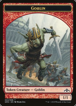 Goblin Token [Guilds of Ravnica Tokens] | Rook's Games and More