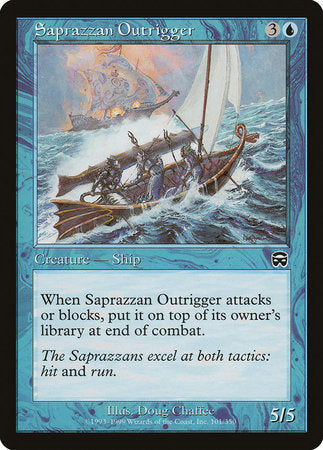 Saprazzan Outrigger [Mercadian Masques] | Rook's Games and More