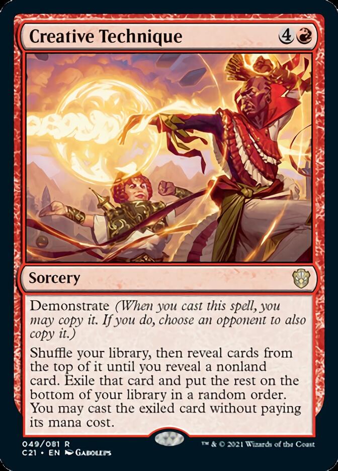 Creative Technique [Commander 2021] | Rook's Games and More