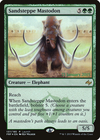 Sandsteppe Mastodon [Fate Reforged Promos] | Rook's Games and More