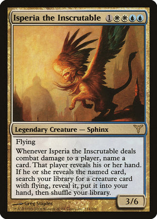 Isperia the Inscrutable [Dissension] | Rook's Games and More