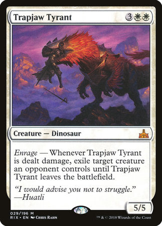 Trapjaw Tyrant [Rivals of Ixalan] | Rook's Games and More