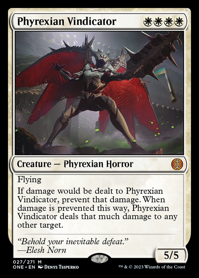 Phyrexian Vindicator [Phyrexia: All Will Be One] | Rook's Games and More