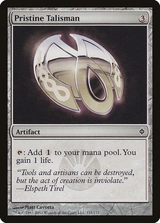 Pristine Talisman [New Phyrexia] | Rook's Games and More