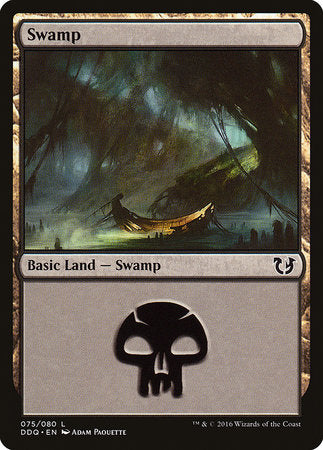 Swamp (75) [Duel Decks: Blessed vs. Cursed] | Rook's Games and More