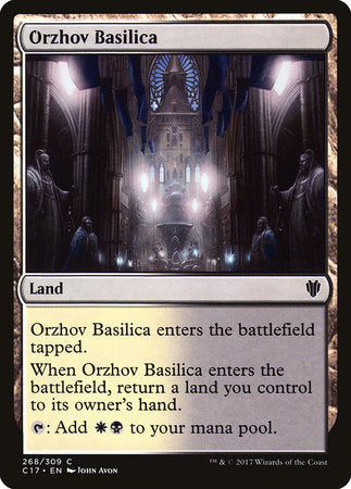 Orzhov Basilica [Commander 2017] | Rook's Games and More