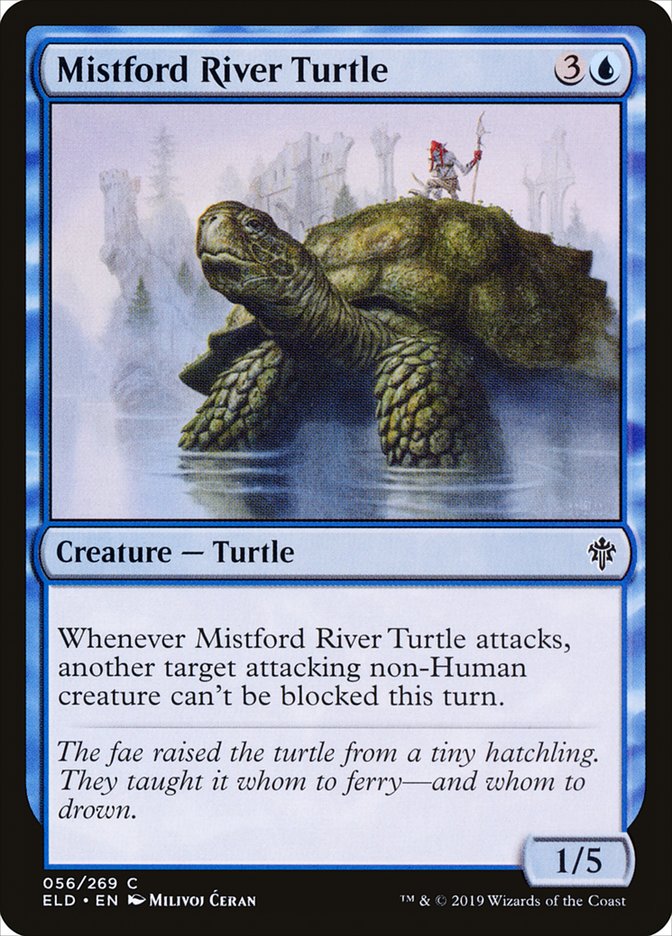 Mistford River Turtle [Throne of Eldraine] | Rook's Games and More