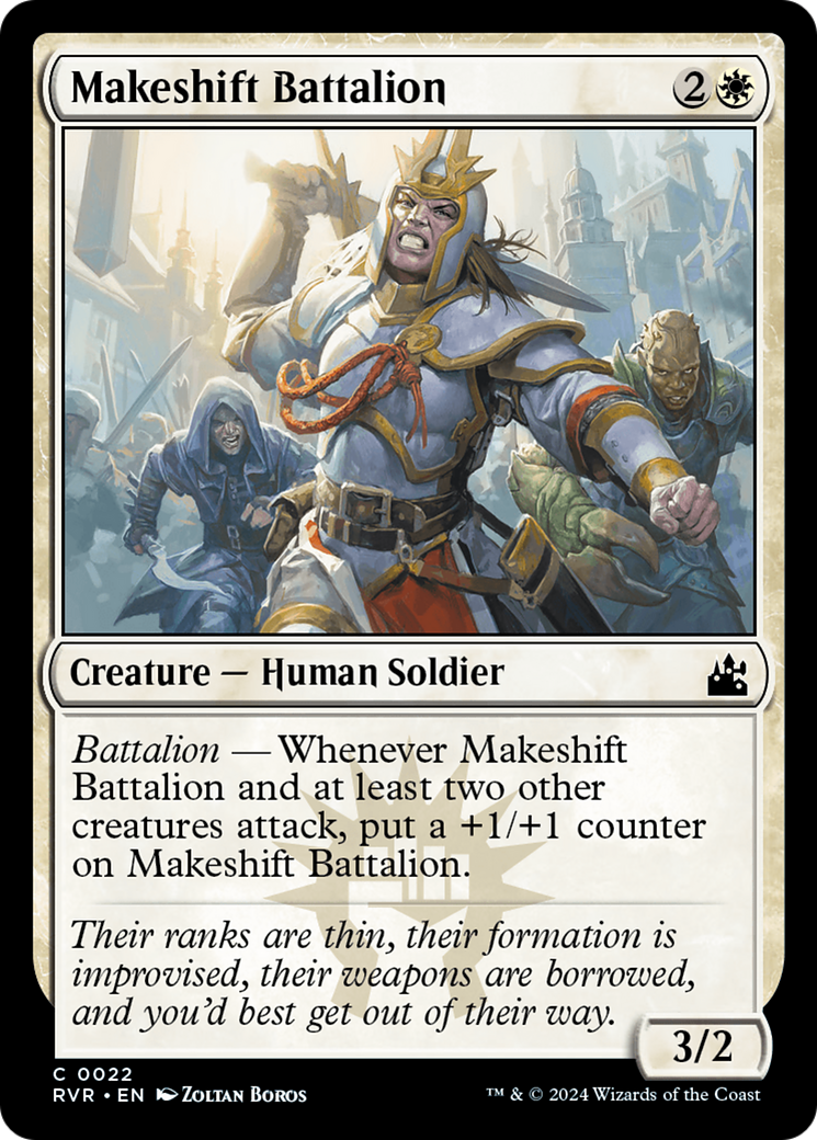 Makeshift Battalion [Ravnica Remastered] | Rook's Games and More