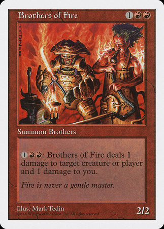 Brothers of Fire [Fifth Edition] | Rook's Games and More
