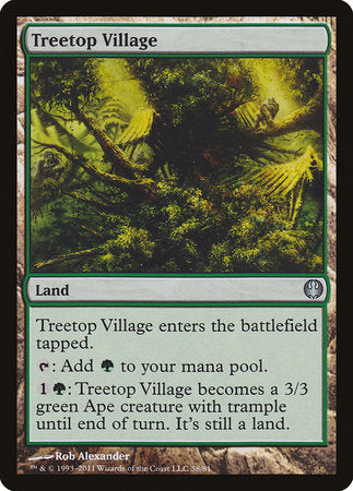 Treetop Village [Duel Decks: Knights vs. Dragons] | Rook's Games and More