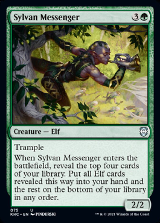 Sylvan Messenger [Kaldheim Commander] | Rook's Games and More