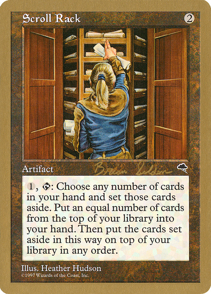 Scroll Rack (Brian Selden) [World Championship Decks 1998] | Rook's Games and More