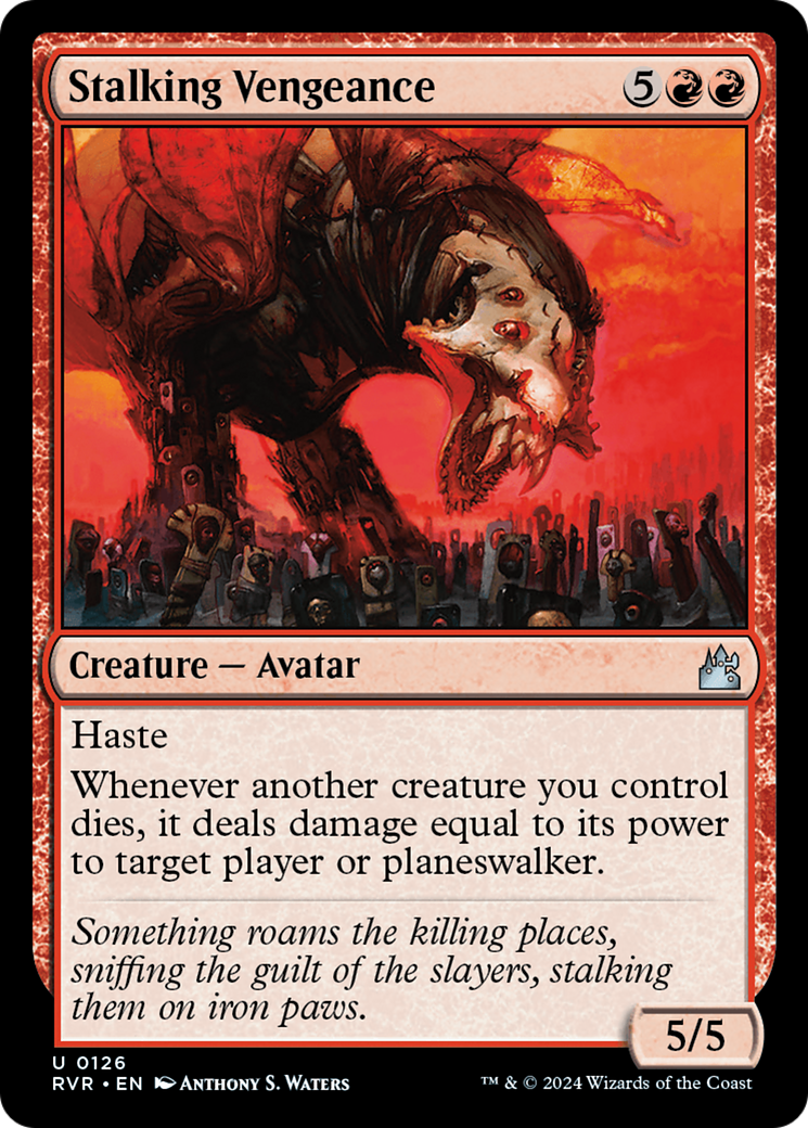 Stalking Vengeance [Ravnica Remastered] | Rook's Games and More
