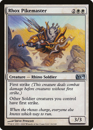 Rhox Pikemaster [Magic 2010] | Rook's Games and More