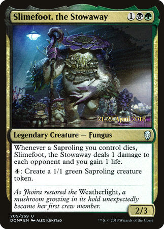 Slimefoot, the Stowaway [Dominaria Promos] | Rook's Games and More