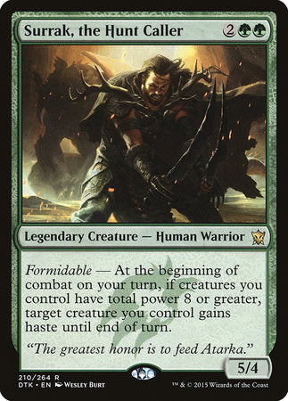 Surrak, the Hunt Caller [Dragons of Tarkir] | Rook's Games and More