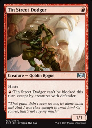 Tin Street Dodger [Ravnica Allegiance] | Rook's Games and More