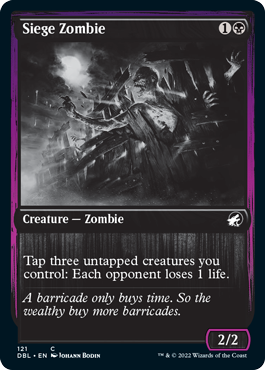 Siege Zombie [Innistrad: Double Feature] | Rook's Games and More