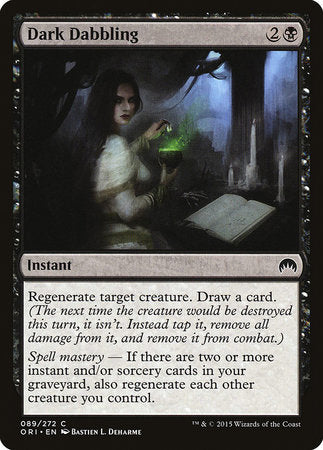 Dark Dabbling [Magic Origins] | Rook's Games and More