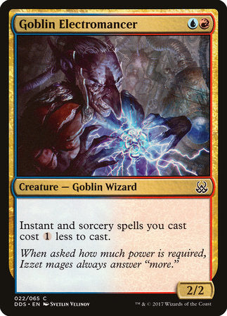 Goblin Electromancer [Duel Decks: Mind vs. Might] | Rook's Games and More