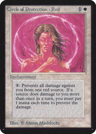 Circle of Protection: Red [Limited Edition Alpha] | Rook's Games and More