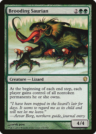 Brooding Saurian [Commander 2013] | Rook's Games and More