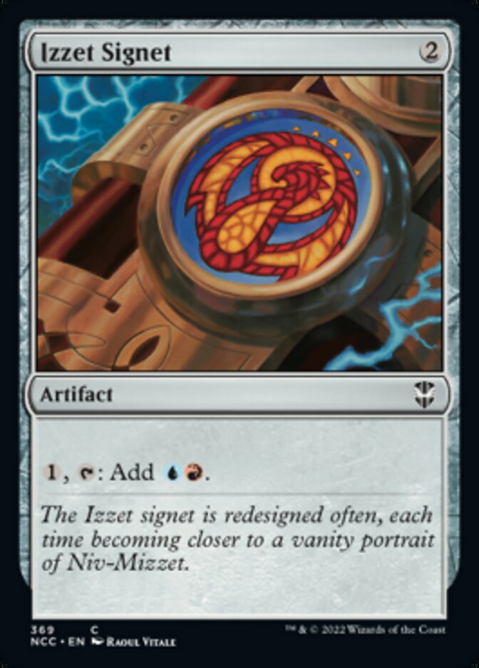 Izzet Signet [Streets of New Capenna Commander] | Rook's Games and More