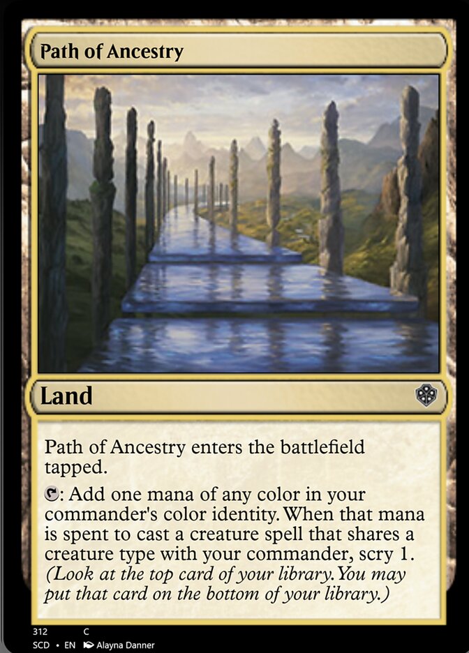 Path of Ancestry [Starter Commander Decks] | Rook's Games and More