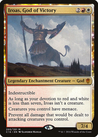 Iroas, God of Victory [Commander 2016] | Rook's Games and More