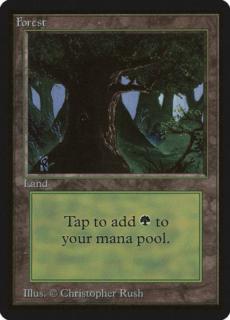 Forest (C) [Limited Edition Beta] | Rook's Games and More