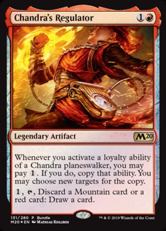 Chandra's Regulator (M20 Bundle) [Core Set 2020 Promos] | Rook's Games and More