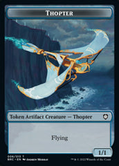 Copy // Thopter (006) Double-Sided Token [The Brothers' War Commander Tokens] | Rook's Games and More